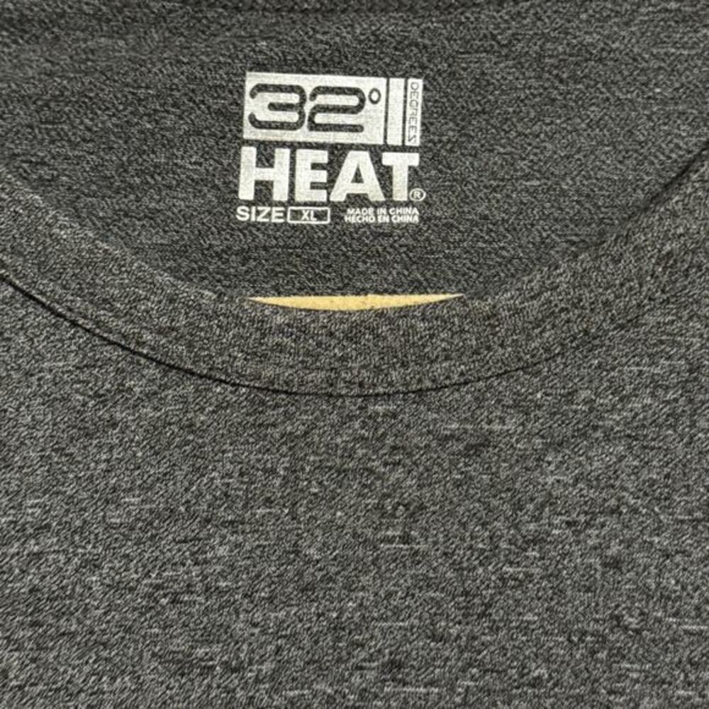 32 Degree heat XL men’s‎ grey base layer long sleeve shirt - Picture 2 of 4